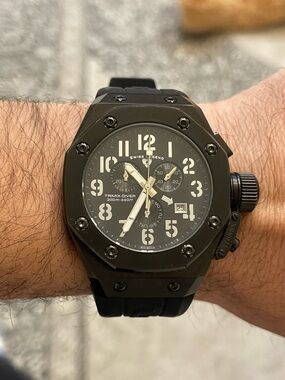 Swiss Legend Trimix Diver 20atm/660ft Chronograph 46mm Men’s Watch Swiss Made